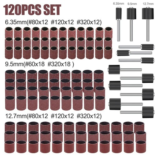 120 pieces sanding - pieces, kit