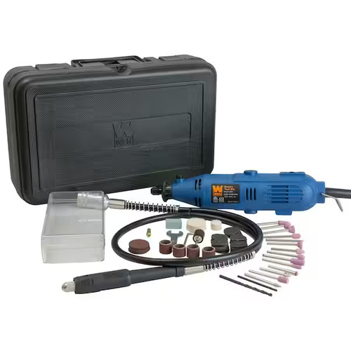 Rotary tool kit with flex - tool,