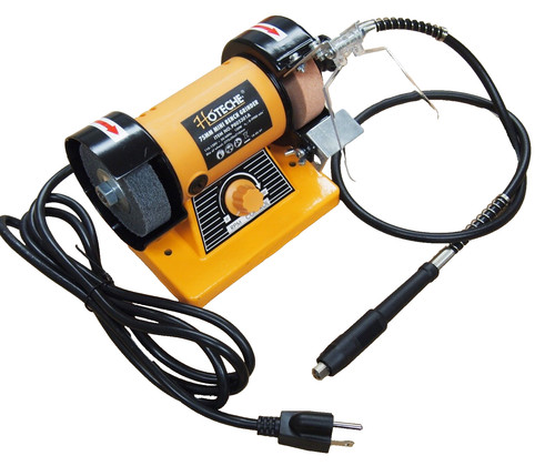 Mini bench grinder variable - bench,