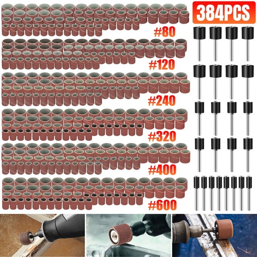 384 pieces sanding drum kit - sanding,